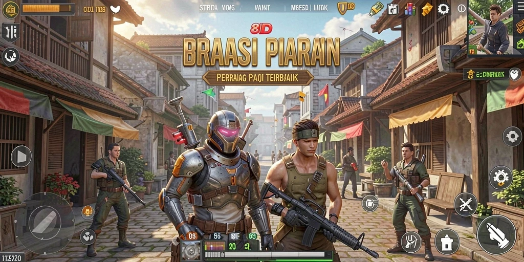 Tampilan gameplay 8ID yang mendebarkan dan penuh strategi.