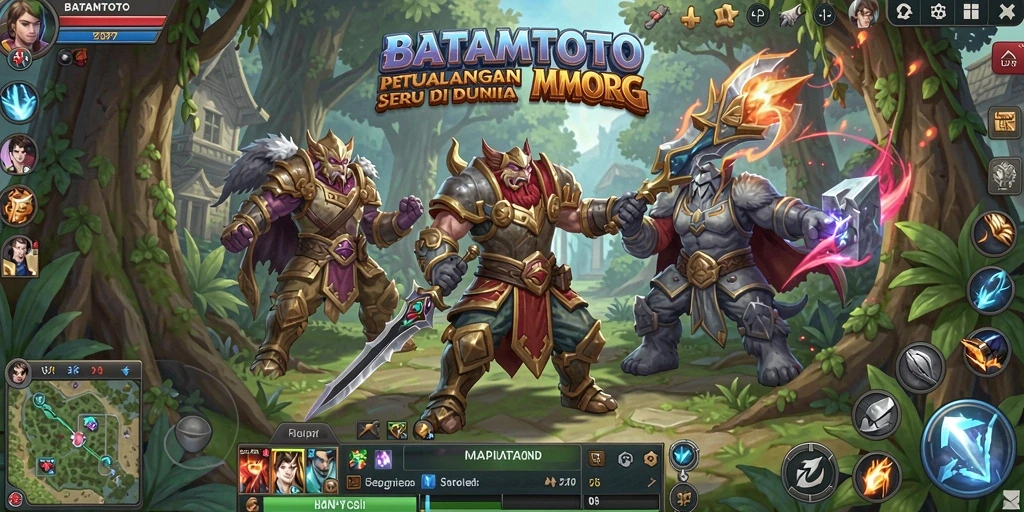 Tampilan gameplay <strong>BATAMTOTO</strong> yang menakjubkan dalam pertempuran epik.