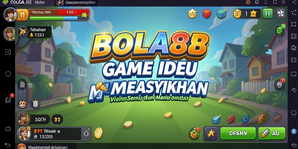 Tampilan gameplay BOLA88 dengan mekanik Idle menarik dan interaktif.