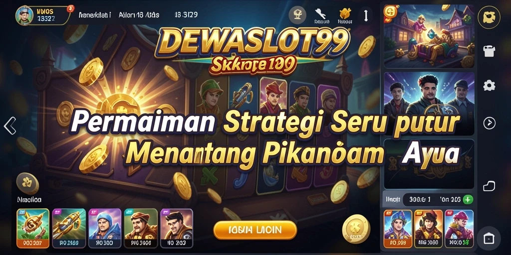 Tampilan gameplay DEWASLOT99 yang mengasyikkan dan menantang.