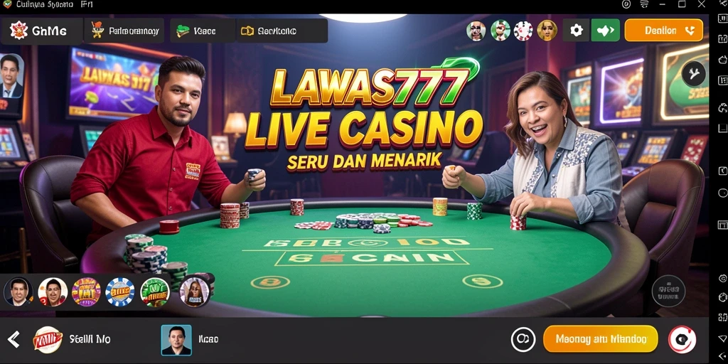 Tampilan menarik dari LAWAS777 dengan gameplay Live Casino yang mengasyikkan.