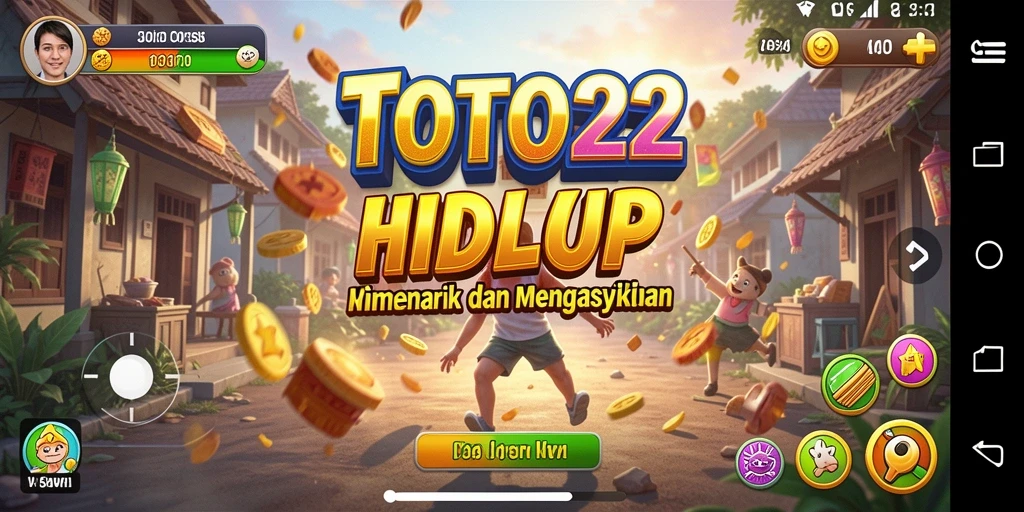 Tampilan gameplay TOTO22 yang menarik dan interaktif.